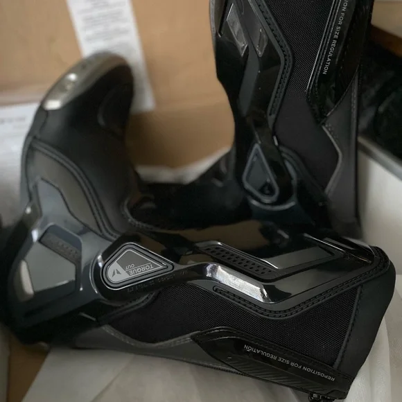 Black Motorcycle Boots